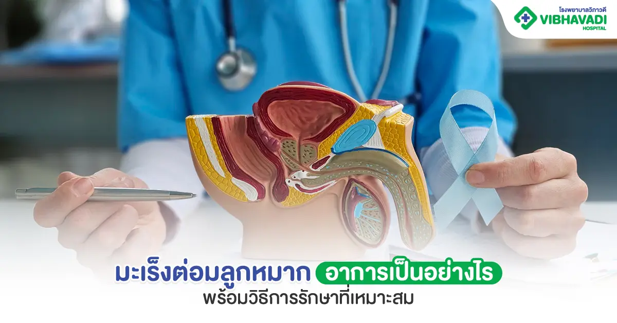 มะเร็งต่อมลูกหมาก อาการเป็นอย่างไร พร้อมแนวทางการรักษา