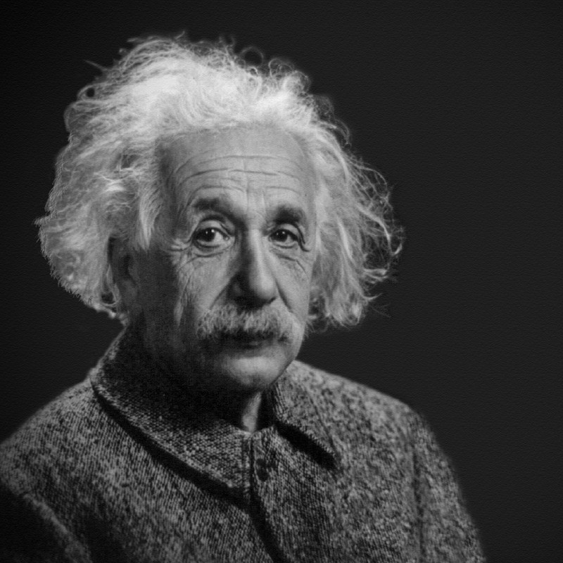 The genius brain of Einstein