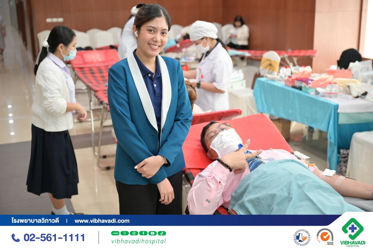 ภาพบรรยากาศการบริจาคโลหิต ครั้งที่ 3 ประจำปี 2568