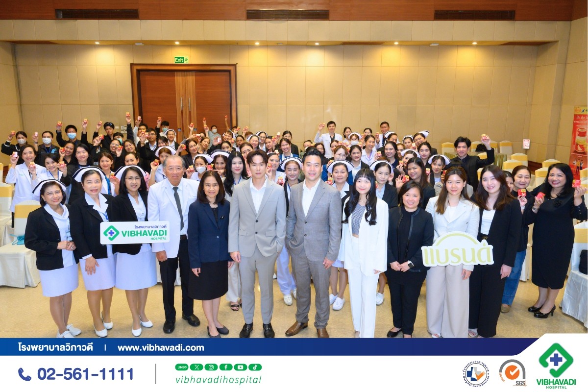 โรงพยาบาลวิภาวดีจับมือแบรนด์รังนกแท้ เปิดแคมเปญ “Be The Best Version of You” ชวนคนไทยใส่ใจสุขภาพปอด