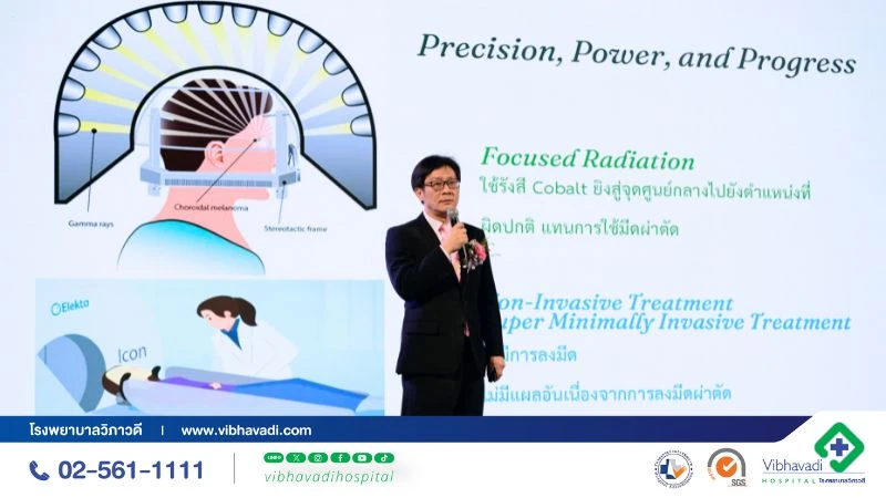 รพ.วิภาวดีลงนามเซ็นสัญญาจัดตั้งศูนย์รักษาด้วยแกมมาไนฟ์ แห่งเดียวในไทย