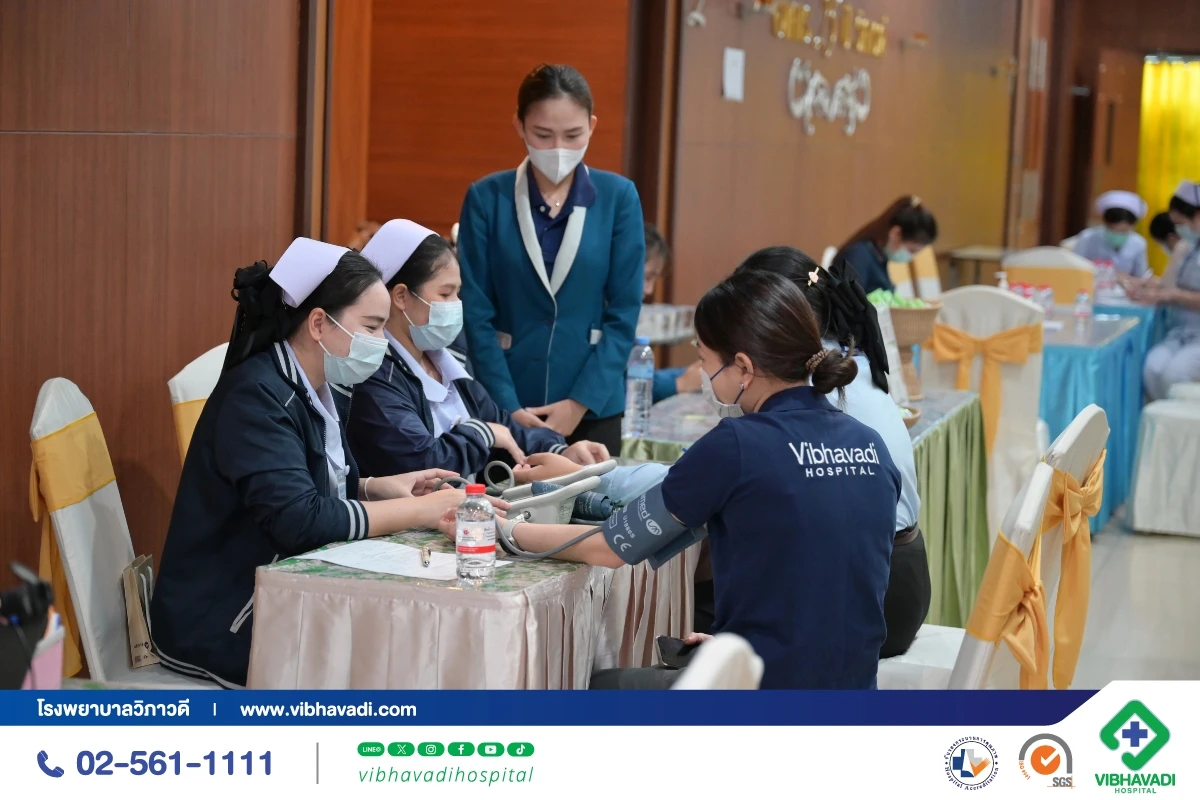 ภาพบรรยากาศการบริจาคโลหิต ครั้งที่ 3 ประจำปี 2568