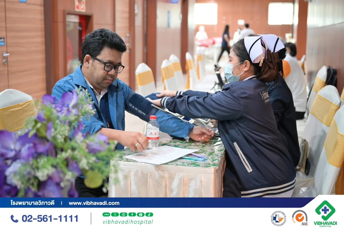 ภาพบรรยากาศการบริจาคโลหิต ครั้งที่ 3 ประจำปี 2568