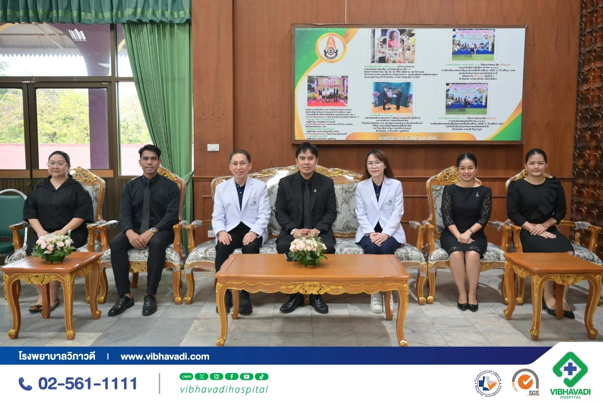 โรงพยาบาลวิภาวดีอบรม CPR และการใช้ AED ให้นักเรียนโรงเรียนสารวิทยา