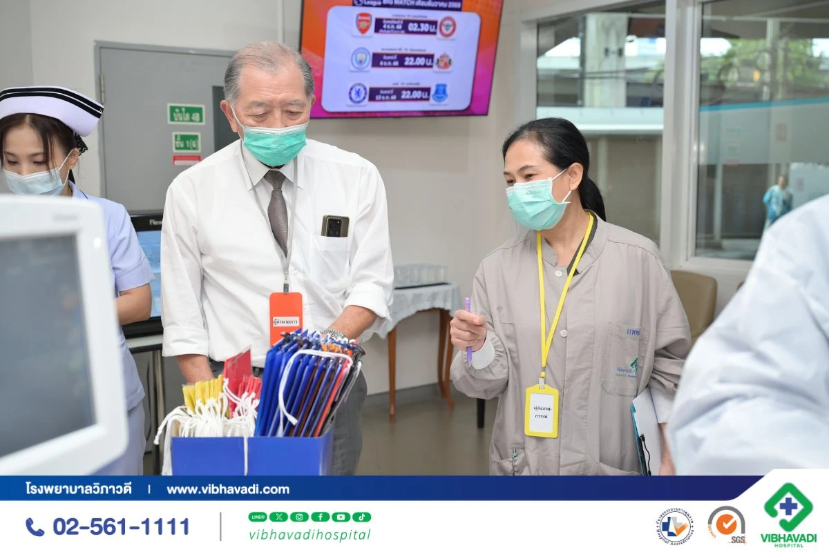 โรงพยาบาลวิภาวดีจัดฝึกซ้อม Code 0 อุบัติภัยหมู่ เตรียมพร้อมรับสถานการณ์ฉุกเฉิน