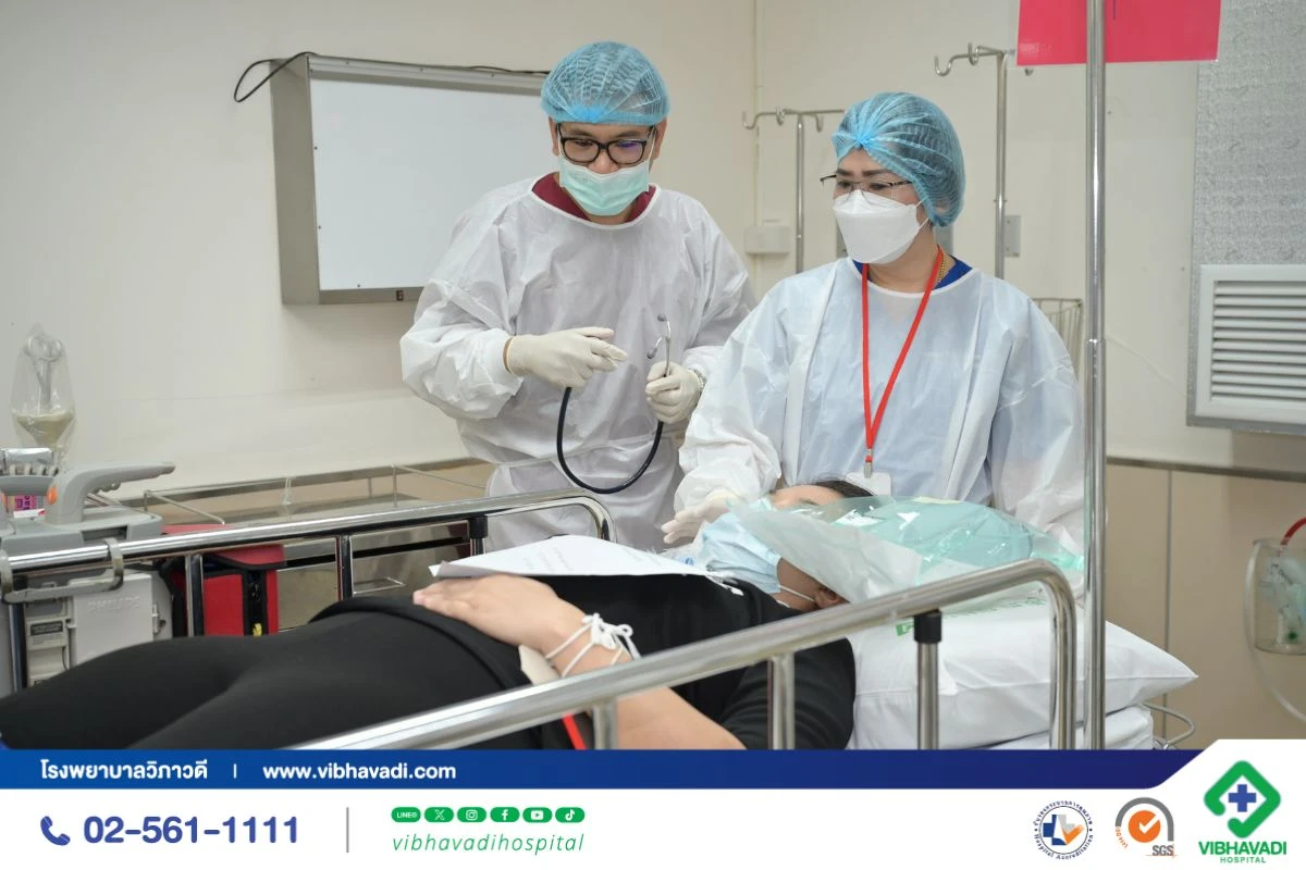 โรงพยาบาลวิภาวดีจัดฝึกซ้อม Code 0 อุบัติภัยหมู่ เตรียมพร้อมรับสถานการณ์ฉุกเฉิน