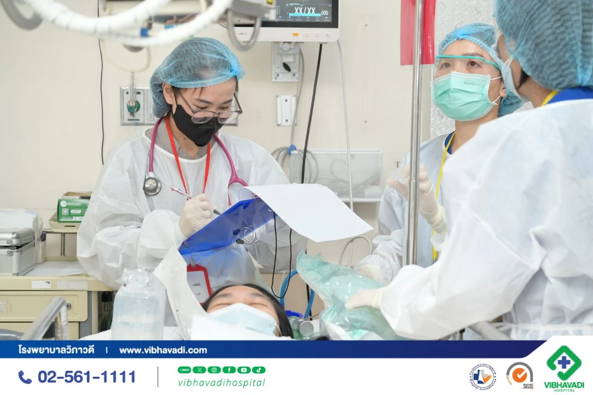 โรงพยาบาลวิภาวดีจัดฝึกซ้อม Code 0 อุบัติภัยหมู่ เตรียมพร้อมรับสถานการณ์ฉุกเฉิน