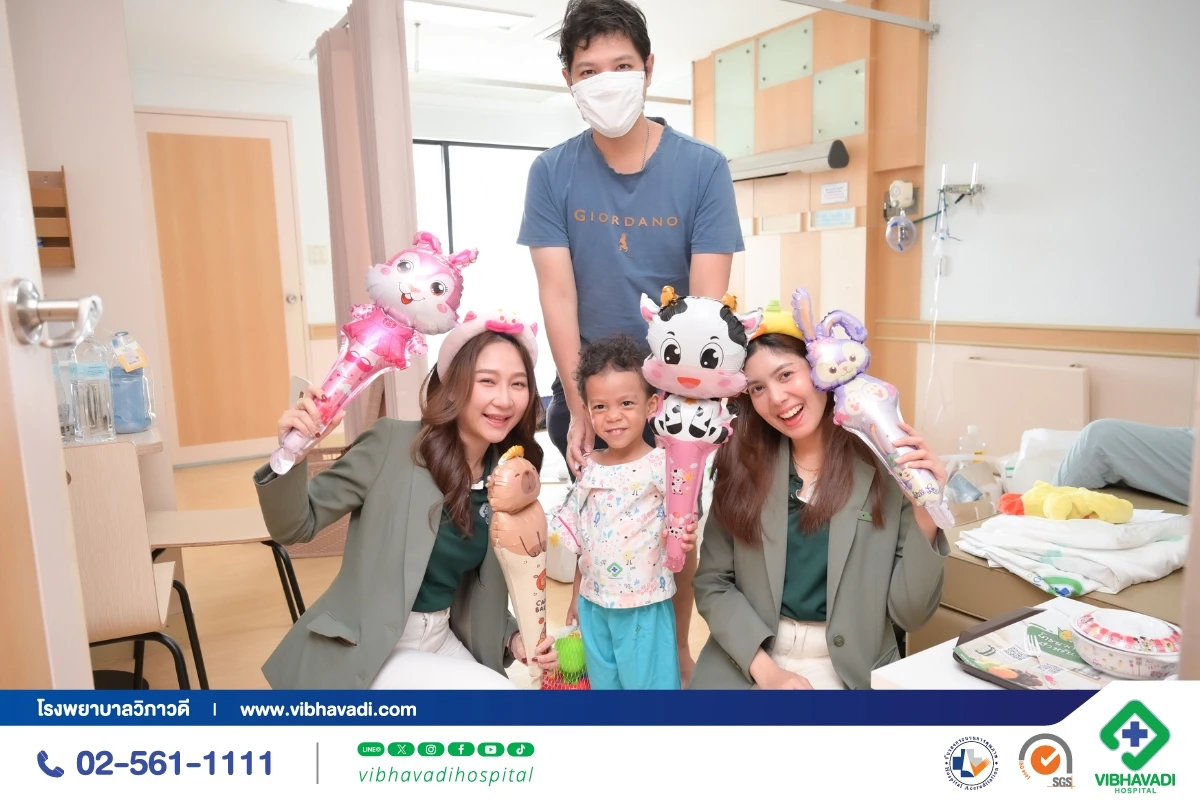 ภาพบรรยากาศกิจกรรม Kid Fun Land วันเด็ก ที่โรงพยาบาลวิภาวดี