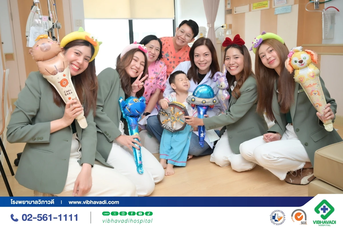 ภาพบรรยากาศกิจกรรม Kid Fun Land วันเด็ก ที่โรงพยาบาลวิภาวดี