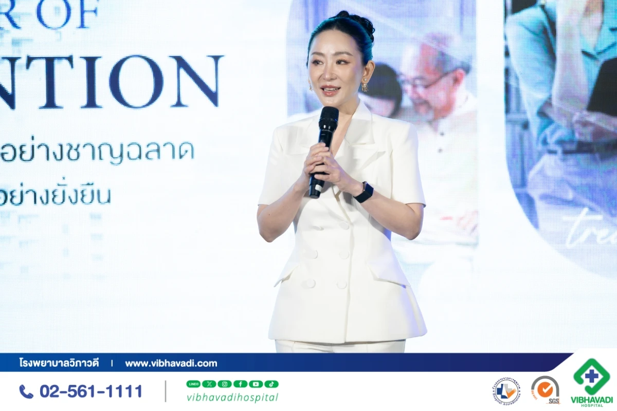 40 ปี โรงพยาบาลวิภาวดี: Smart Living, Healthy Aging ดูแลสุขภาพอย่างยั่งยืน