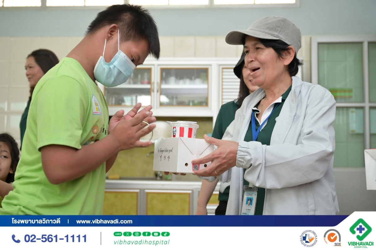 โครงการ CSR “อิ่มนี้เพื่อน้อง ปีที่ 8” โรงพยาบาลวิภาวดี ส่งต่อความห่วงใยสู่สังคม