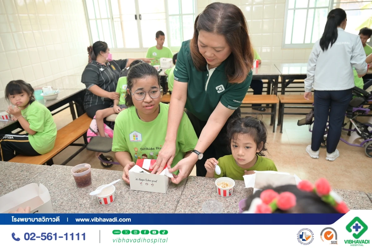 โครงการ CSR “อิ่มนี้เพื่อน้อง ปีที่ 8” โรงพยาบาลวิภาวดี ส่งต่อความห่วงใยสู่สังคม