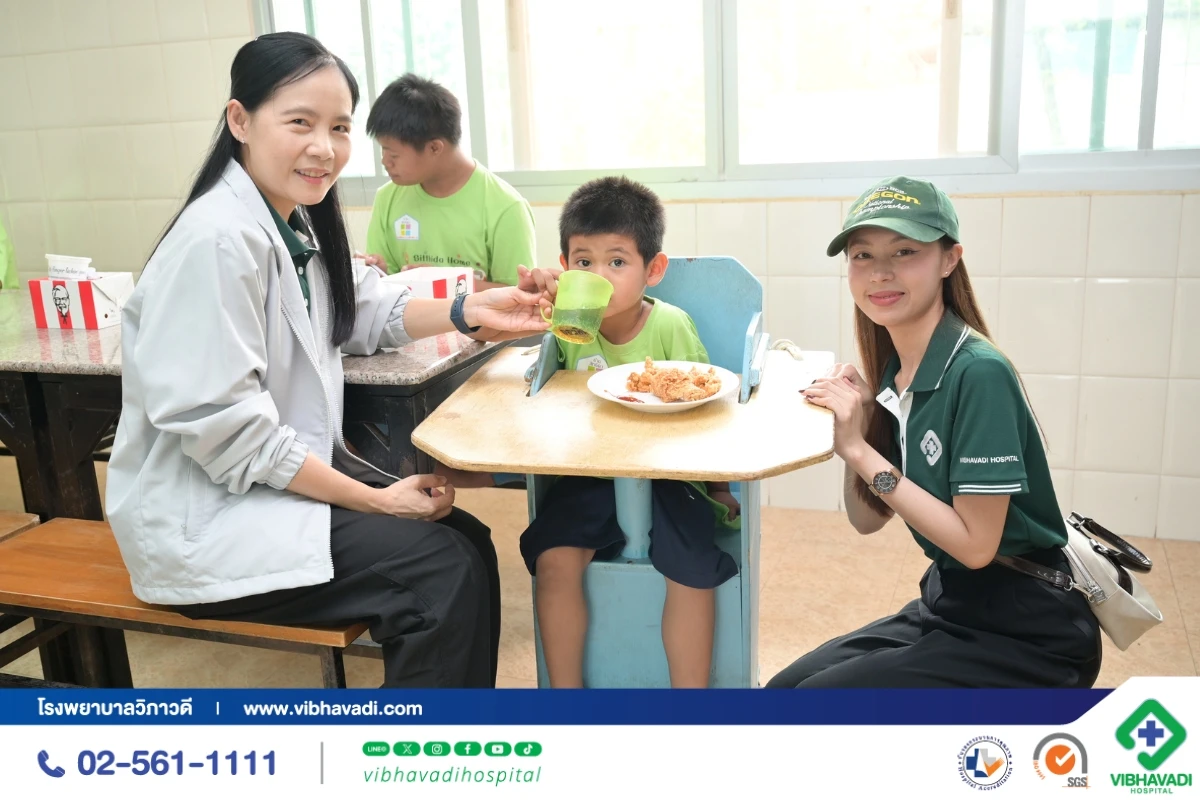 โครงการ CSR “อิ่มนี้เพื่อน้อง ปีที่ 8” โรงพยาบาลวิภาวดี ส่งต่อความห่วงใยสู่สังคม