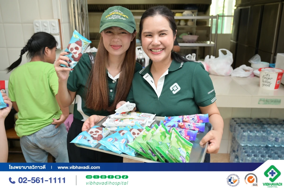 โครงการ CSR “อิ่มนี้เพื่อน้อง ปีที่ 8” โรงพยาบาลวิภาวดี ส่งต่อความห่วงใยสู่สังคม
