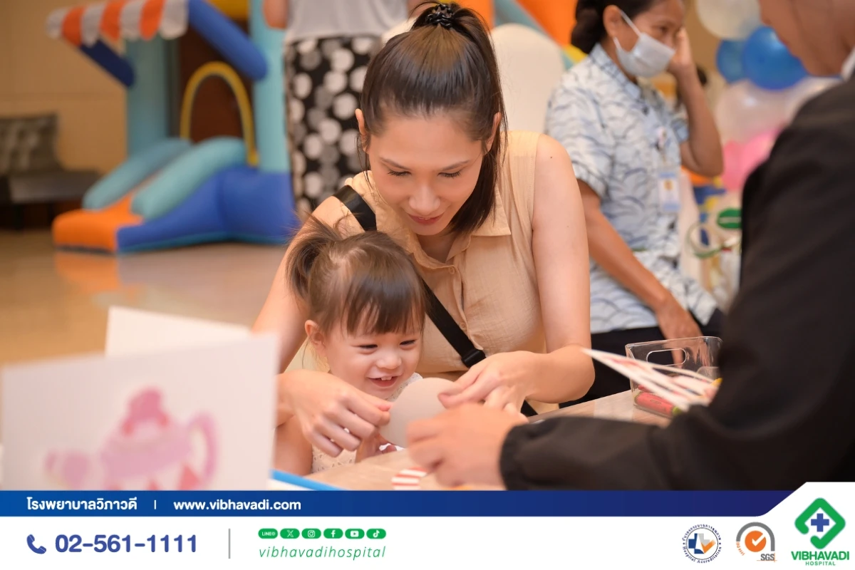 โรงพยาบาลวิภาวดีจัดงาน V Care Series Mom & Baby ครั้งที่ 1 She & Little One