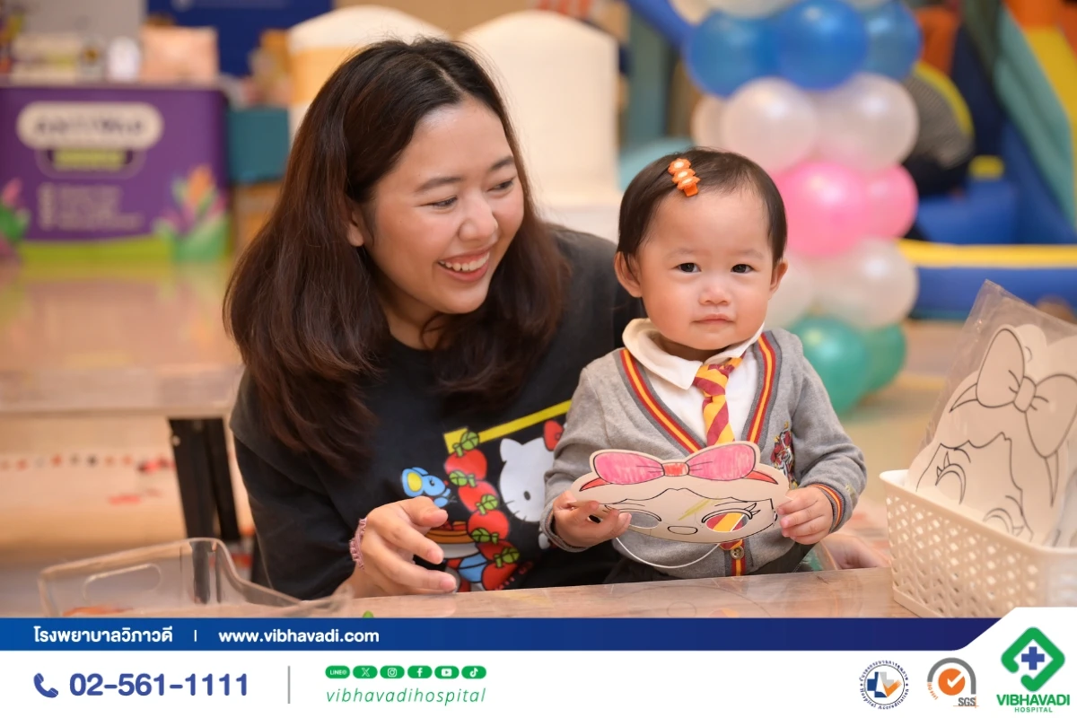 โรงพยาบาลวิภาวดีจัดงาน V Care Series Mom & Baby ครั้งที่ 1 She & Little One