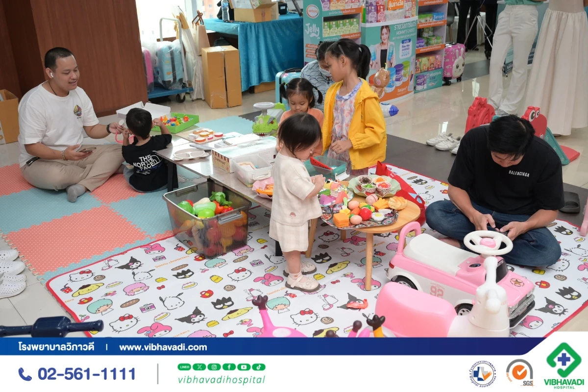 โรงพยาบาลวิภาวดีจัดงาน V Care Series Mom & Baby ครั้งที่ 1 She & Little One