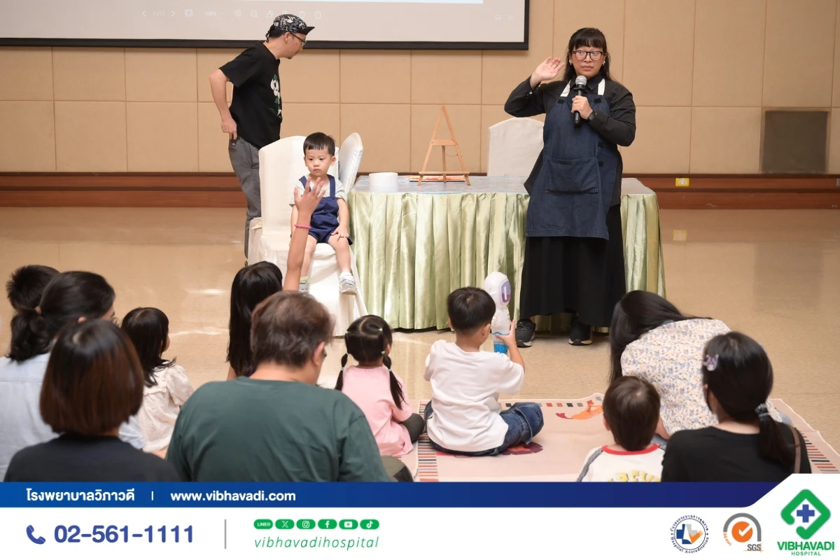 โรงพยาบาลวิภาวดีจัดงาน V Care Series Mom & Baby ครั้งที่ 1 She & Little One