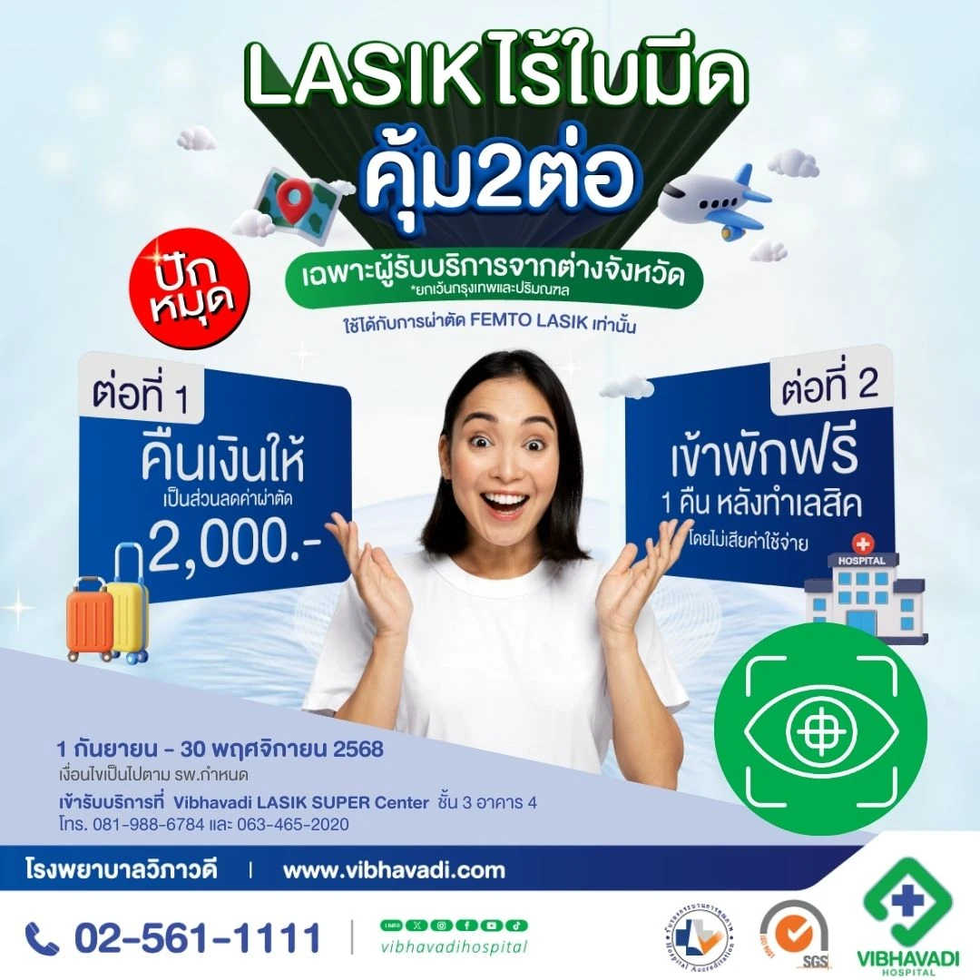 Bladeless LASIK Promo for Out-of-Town Patients