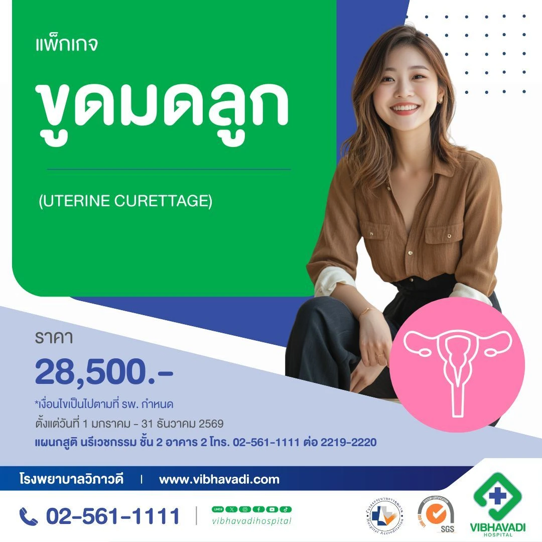 แพ็กเกจขูดมดลูก