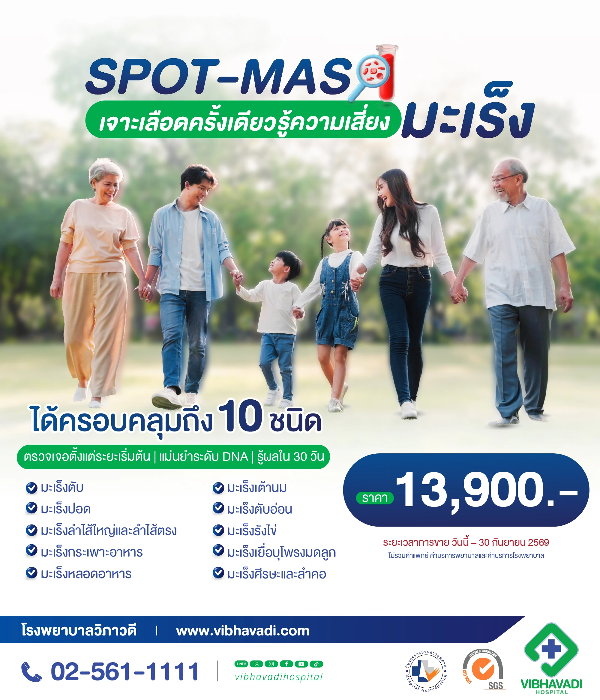 SPOT-MAS Cancer Screening