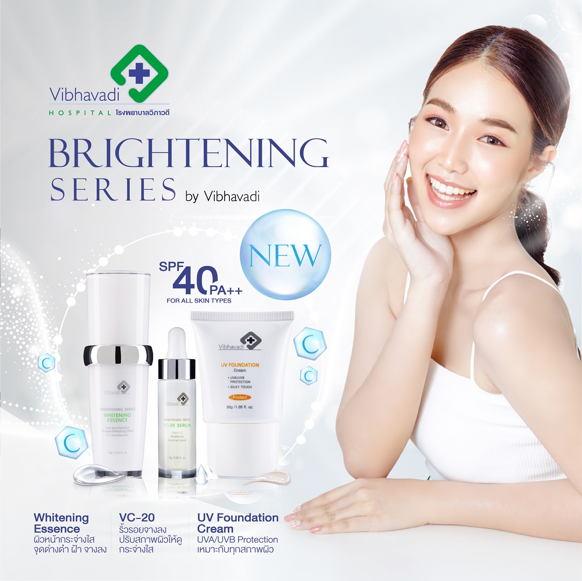 ผลิตภัณฑ์เพื่อผิวสวยของคุณ