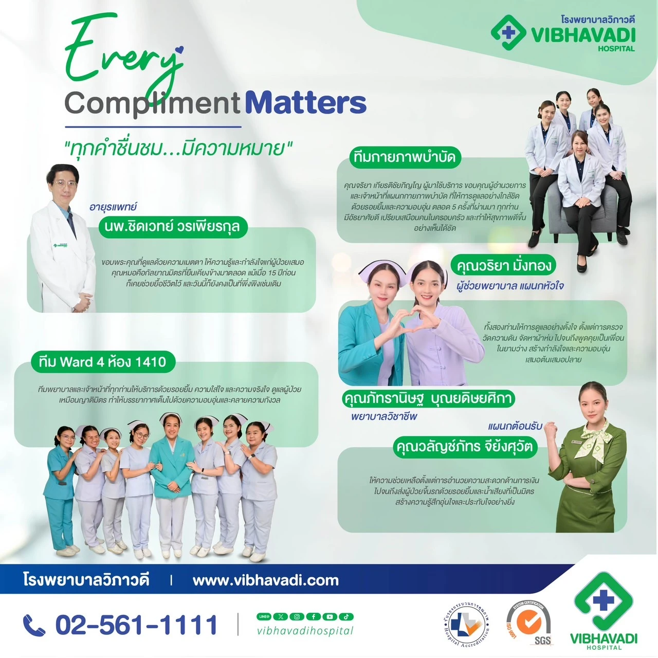 Every Compliment Matters “ทุกคำชื่นชม…มีความหมาย”