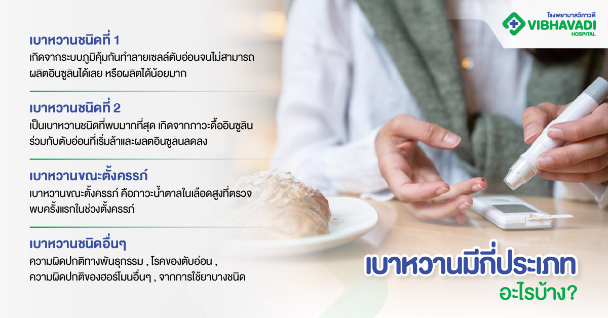 เบาหวานมีกี่ประเภท อะไรบ้าง