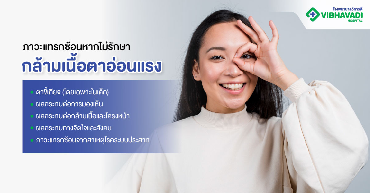 กล้ามเนื้อตาอ่อนแรงหายเองได้ไหม