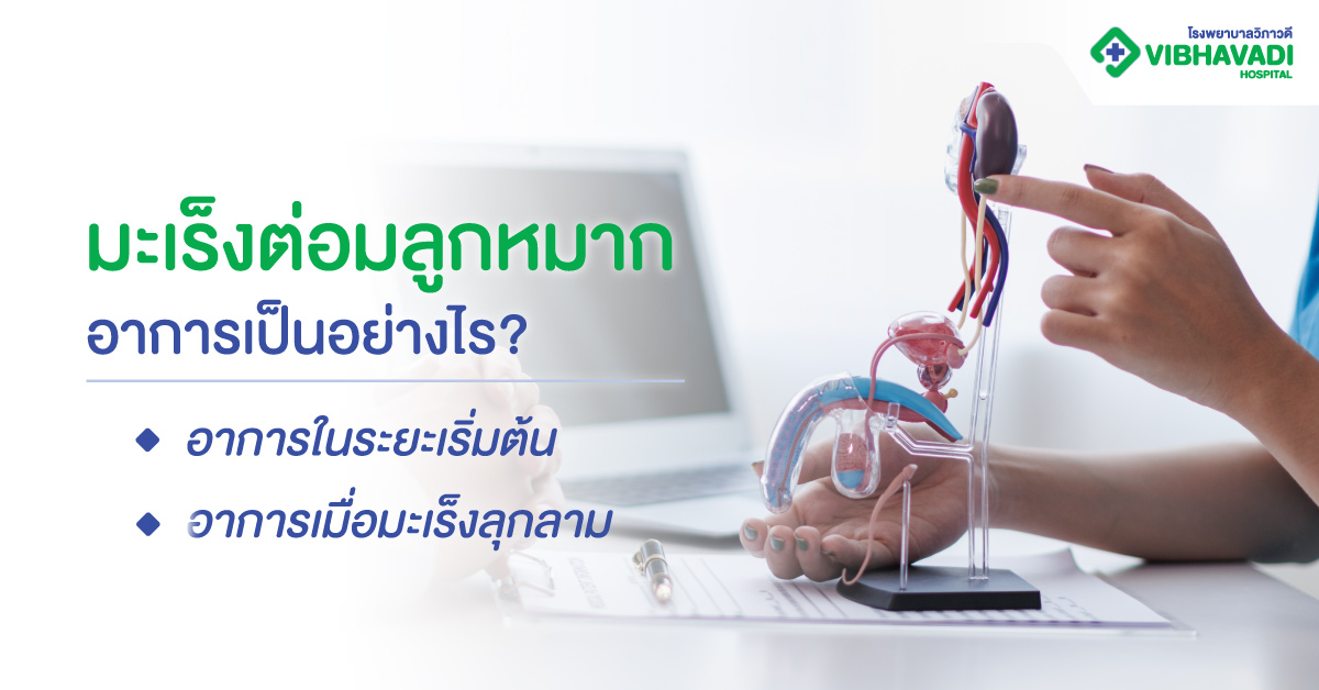 มะเร็งต่อมลูกหมากอาการเป็นอย่างไร?
