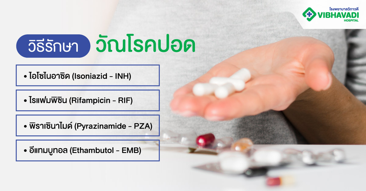 วิธีรักษาวัณโรคปอด