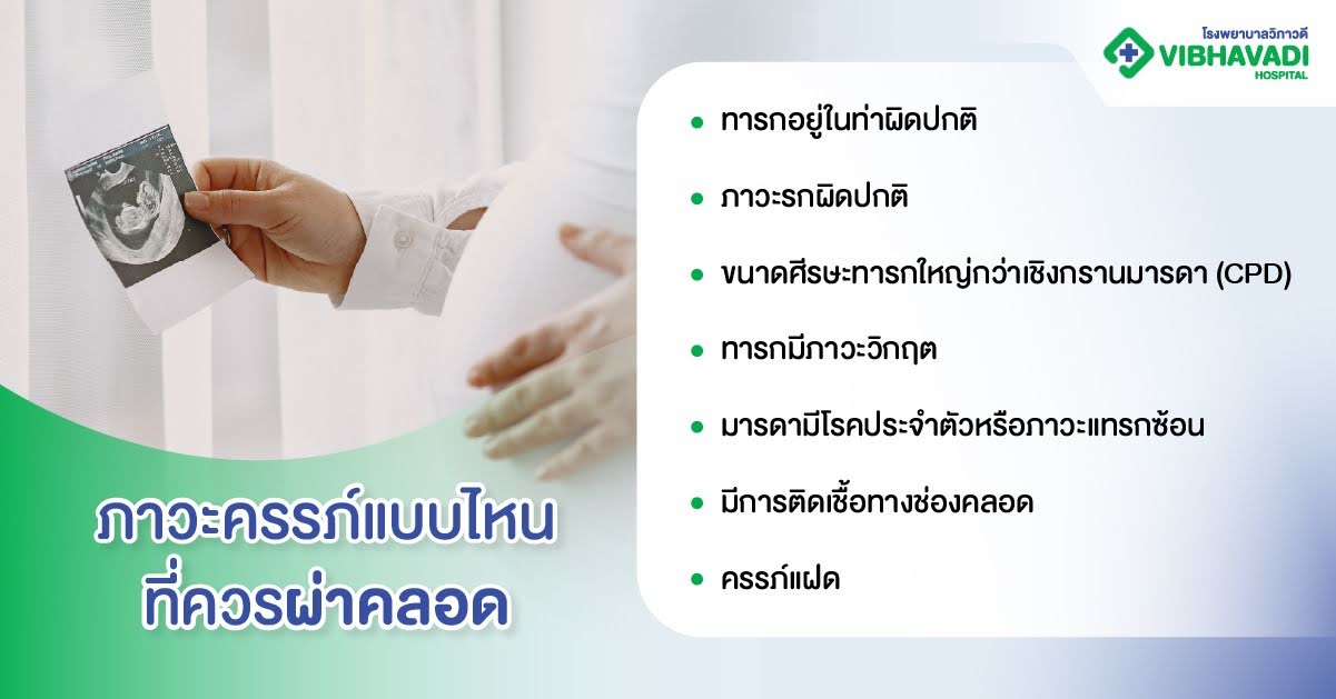 ภาวะครรภ์แบบไหนที่ควรผ่าคลอด