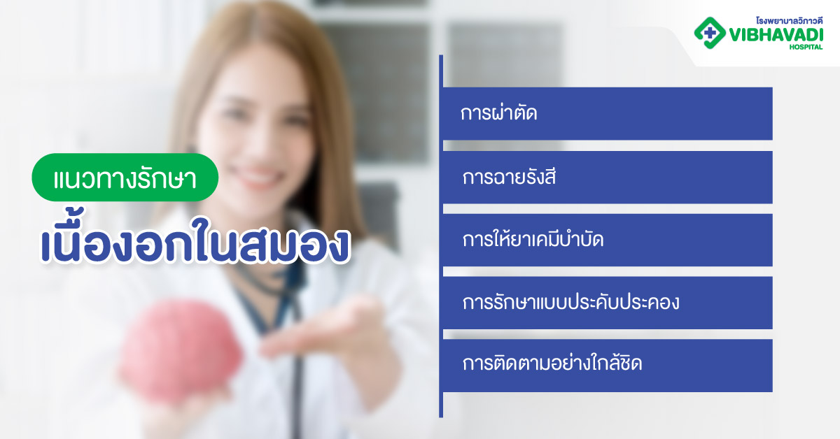 แนวทางรักษาเนื้องอกในสมอง